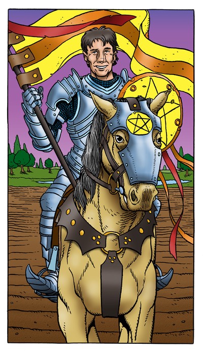 KNIGHT of Pentacles ET
